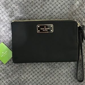 Brand New! Kate Spade Black Wristlet